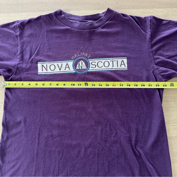 Vintage Tall Ships Trading Co Halifax Nova Scotia T-Shirt Sz L 100% Cotton - Picture 7 of 9